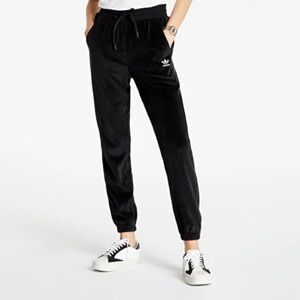 Adidas Men’s  Athletic Classic Black Velvet Track Jogger Pants